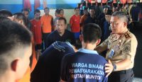 Pindah Tugas ke Sulawesi Tengah, WBP dan Petugas Rutan Mentok Kehilangan Sosok Adrian