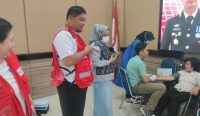 Kebutuhan Kantong Darah Meningkat akibat DBD, Polres Babar Gelar Aksi Donor Darah