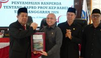 Serahkan Raperda APBD 2026, Gubernur Hidayat Tekankan Pentingnya Kawal Program Prioritas untuk Masyarakat