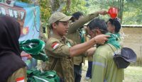 Suasana haru bercampur bahagia menyelimuti puncak penutupan kegiatan Diksar