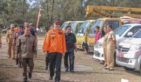 Dipimpin KBO Polair, Pemkab Babar Gelar Apel Kesiapsiagaan dan Mitigasi Bencana