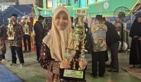 Kalahkan Juara Bertahan, Aisya Muthmainnah Sabet Juara I Kaligrafi di MTQH Provinsi Babel
