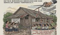 Matinya Harapan di Ujung Negeri: Ketika Birokrasi Mengancam Hak Sekolah Anak Terpencil