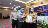 Toreh Prestasi Bidang Gakkum, Ditlantas Polda Babel Diganjar Penghargaan dari Korlantas