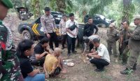 Penambang Timah di Kawasan Hutan Bukit Menumbing Mentok Diciduk Tim Gabungan