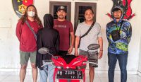 Wanita Muda Diciduk Buser Naga usai Embat Honda Beat di Kampung Dul