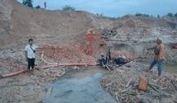 Pekerja TI di Lubuk Besar Tewas Tertimbun Longsor