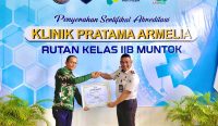 Klinik Pratama Armelia Rutan Mentok Raih Akreditasi dan Berstandar Nasional