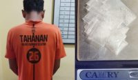 Mantan Napi Tramadol asal Lampung Kembali Berulah, Kini Tertangkap Jual Sabu di Pulau Pongok