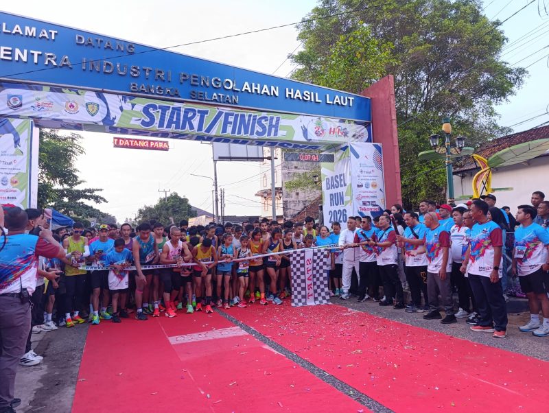 Sebanyak 1.300 peserta memeriahkan even Basel Run 2026 pada Sabtu (31/1/2025). Even yang digelar PWI berkolaborasi dengan Pemkab