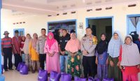 Polres Basel Gelar Doa dan Salurkan Beragam Bantuan di Pesisir Sadai