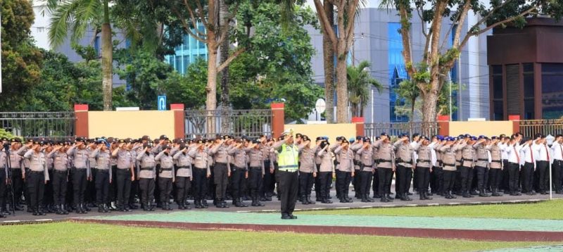 Polda Babel Siagakan Ratusan Personel Jelang Libur Panjang Imlek 2026