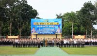 Kapolda Bangka Belitung Irjen Pol Viktor T. Sihombing menyampaikan sejumlah pesan dalam Apel Siaga Kamtibmas yang digelar di Halaman Mapolda, Senin (23/2/26) pagi.