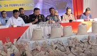 16 Ton Timah asal Pulau Bangka Ditangkap di Perairan Riau
