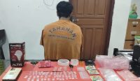 Kontrakan di Mentok Digerebek, Tim Hantu Sita 29 Paket Sabu
