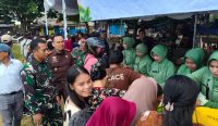 Kodim 0432/Bangka Selatan menggelar kegiatan Bazar Ramaddan TNI di Lapangan Bola Merdeka, Jalan Padang Laut, Kelurahan Tanjung Ketapang, Kecamatan Toboali, Jumat (13/3/2026).