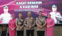 AKP Fajar dan Iptu Intan Resmi Tinggalkan Polres Bangka Barat, Ini Penggantinya