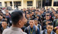 99 Peserta Jalani Rikmin Awal Penerimaan Anggota Polri di Polres Belitung