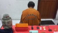 Eks PNS di Bangka Barat Ditangkap Tim Hantu, Diduga Edarkan 17,47 Gram Sabu