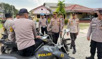 Kapolres Bangka Barat Cek Kesiapan Personel dan Kendaraan Dinas di Polsek Mentok
