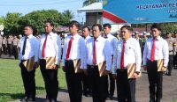 Kapolres Belitung Beri Penghargaan Personel Berprestasi