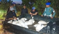 TNI AL Amankan 1 Ton Timah Ilegal di DAS Sungai Baturusa