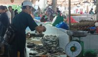 Daya Beli Lesu, Aktivitas Perdagangan di Pasar Ikan Mentok Sepi Pembeli