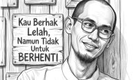 Kau berhak lelah Namun tidak untuk berhenti Teruslah melangkah Meski bayang-bayangmu menakutimu Ketika hujan meresahkanmu Lebih baik menerobosnya Daripada berteduh di tempat yang salah