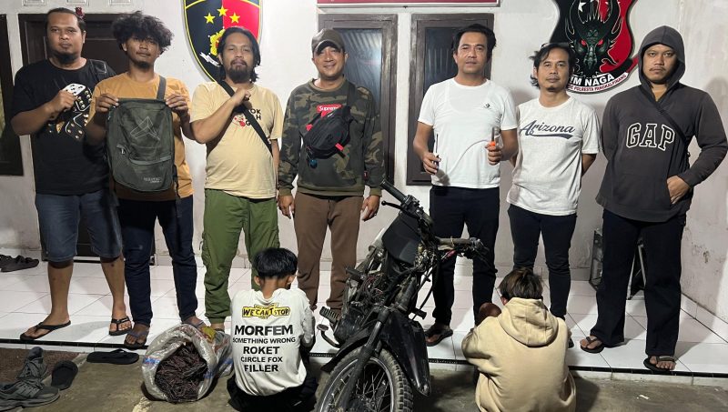 Buser Naga Ringkus Remaja Spesialis Pencuri Kabel Tembaga di 9 TKP