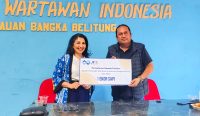 Peduli Insan Pers, JFX Kembali Salurkan Hewan Kurban ke PWI Babel