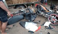 Truk Seruduk Remaja Lagi Duduk Santai di Desa Nekang, 2 Tewas dan 1 Kritis