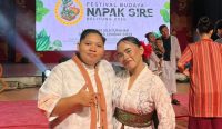 Zeva dan Hesti Sukses Bawa Sanggar Seni Yuwaraja Bangka Selatan Raih Juara 1 di Belitung 