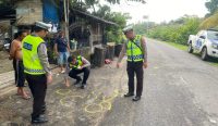 Dua Motor Terlibat Lakalantas di Mentok, Polisi Lakukan Penyelidikan