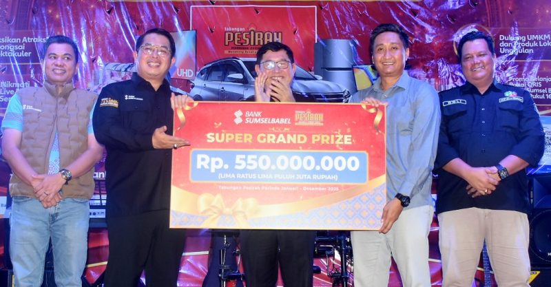 Dela Wahyudi Tak Menyangka Dapat Hadiah Supir Grand Prize Tabungan Pesirah BSB Rp550 Juta