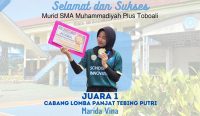 Torehkan Prestasi Gemilang, SMA Muhammadiyah Toboali Borong 6 Juara di O2SN SLTA Bangka Selatan 2026