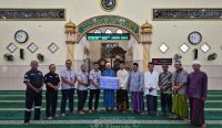 PT Timah Bantu Sarana dan Prasarana Masjid Agung Darussalam di Belitung Timur, Dukung Kenyamanan Masyarakat Beribadah
