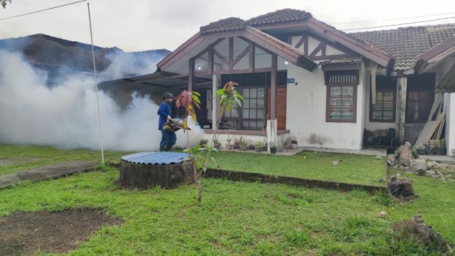 Cegah DBD, PT Timah Gencarkan Fogging di Fasilitas Umum