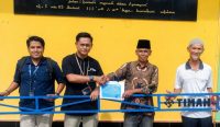 Masjid Nurul Jami’ Desa Perayun Kini Punya Tenda Sendiri Berkat Kepedulian PT Timah