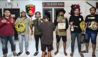 Kepergok Sekuriti saat Beraksi, Pencuri Kabel Kantor OJK Babel Tak Berkutik Diciduk Buser Naga