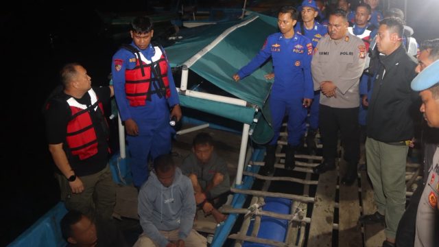 Ogah Dengar Imbauan, Polres Bangka Kembali Amankan 5 Penambang Timah di Jadah Bahrin