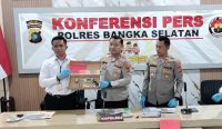 Tim gabungan Satresnarkoba Polres Basel dan Unit Reskrim Polsek Payung berhasil meringkus seorang seorang residivis