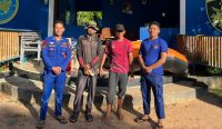 Bagan Roboh Diterjang Ombak, 2 Nelayan Berhasil Diselamatkan Polairud Bateng