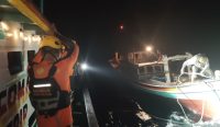 3 ABK Kapal Motor Terombang-ambing di Bebuar Berhasil Diselamatkan