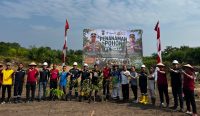 HUT ke-80 Bhayangkara, Polres Bangka Barat Tanam 100 Pohon Buah di Lahan Reklamasi Air Limau