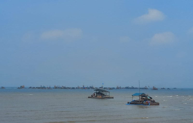 Laut Jungku Dikepung Puluhan TI Selam, Nelayan Mentok Mulai Resah