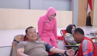 Polres Bangka Selatan Gelar Bakti Kesehatan dan Donor Darah Gratis