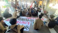 Gelar Aksi di DPRD Babel, Aliansi BEM "Kerakyatan" Suarakan Isu PLTN hingga Kesejahteraan Guru