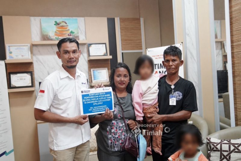 Wujud Kepedulian Nyata, PT Timah Ulurkan Tangan Bantu Pengobatan Balita di Pangkalpinang