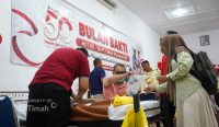 Senyum Warga Sungailiat Sambut Layanan Sosial di Bulan Bakti HUT ke-50 PT Timah