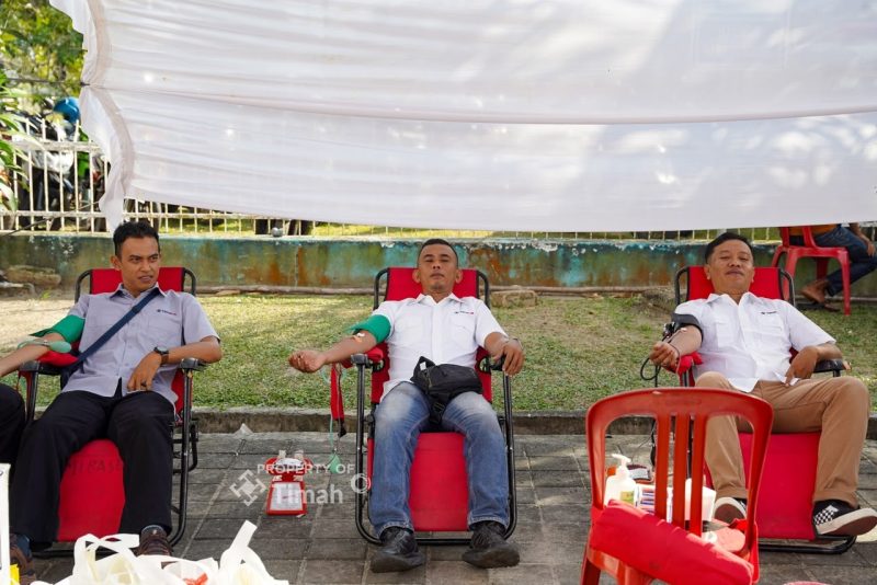 50 Tahun Mengabdi, PT Timah Tebarkan Setetes Harapan lewat Donor Darah di Bangka Selatan